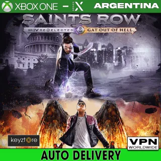 Saints Row IV Re-Elected & Gat out of Hell Bundle - [ ⚡𝐈𝐍𝐒𝐓𝐀𝐍𝐓 𝐃𝐄𝐋𝐈𝐕𝐄𝐑𝐘⚡]  Xbox Key AR