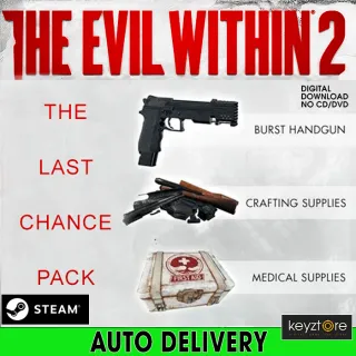 The Evil Within 2 The Last Chance Pack DLC ⚡ [ 𝐈𝐍𝐒𝐓𝐀𝐍𝐓 𝐃𝐄𝐋𝐈𝐕𝐄𝐑𝐘⚡]  Steam GLOBAL Key Code