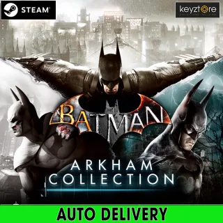 Batman: Arkham Collection  ⚡ [ 𝐈𝐍𝐒𝐓𝐀𝐍𝐓 𝐃𝐄𝐋𝐈𝐕𝐄𝐑𝐘⚡]  - Steam PC Key
