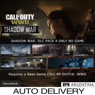 CALL OF DUTY: WWII - SHADOW WAR: DLC PACK 4 Xbox AR Key