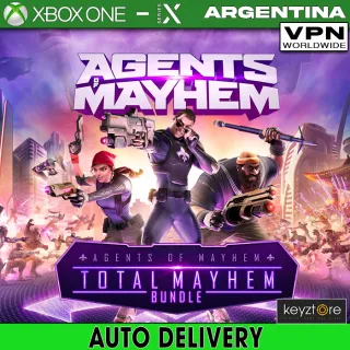 Agents of Mayhem - Total Mayhem Bundle⚡ [ 𝐈𝐍𝐒𝐓𝐀𝐍𝐓 𝐃𝐄𝐋𝐈𝐕𝐄𝐑𝐘⚡Xbox One / Series X|S - Key Code
