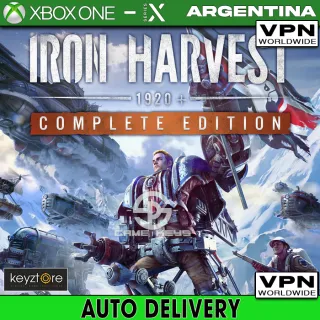 Iron Harvest Complete Edition⚡ [ 𝐈𝐍𝐒𝐓𝐀𝐍𝐓 𝐃𝐄𝐋𝐈𝐕𝐄𝐑𝐘⚡]  Xbox AR Key Code