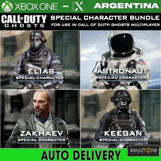 COD: Ghosts - Special Character Bundle [ ⚡𝐈𝐍𝐒𝐓𝐀𝐍𝐓 𝐃𝐄𝐋𝐈𝐕𝐄𝐑𝐘⚡]  Xbox Key Code AR