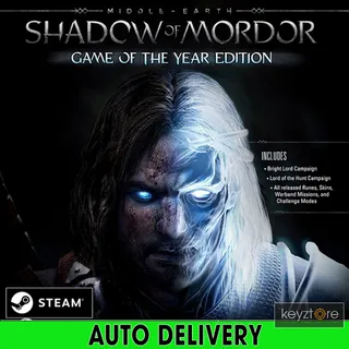 Middle-earth: Shadow of Mordor (GOTY) ⚡[AUTO]  PC Steam GLOBAL Key Code