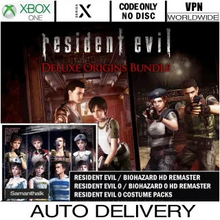 Resident Evil: Deluxe Origins Bundle [⚡𝐀𝐔𝐓𝐎 𝐃𝐄𝐋𝐈𝐕𝐄𝐑𝐘⚡] XBOX AR