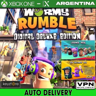 Worms Rumble Deluxe Edition ⚡ [⚡𝐀𝐔𝐓𝐎 𝐃𝐄𝐋𝐈𝐕𝐄𝐑𝐘⚡] Xbox AR