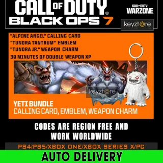 Black Ops 7 - Yeti bundle Domino's Reward Set ⚡[ 𝐈𝐍𝐒𝐓𝐀𝐍𝐓 𝐃𝐄𝐋𝐈𝐕𝐄𝐑𝐘 ]  Call of Duty  CODE GLOBAL ⚡