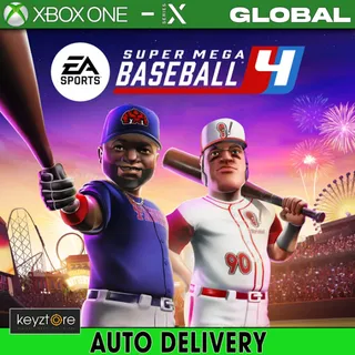 Super Mega Baseball 4⚡ [ 𝐈𝐍𝐒𝐓𝐀𝐍𝐓 𝐃𝐄𝐋𝐈𝐕𝐄𝐑𝐘 ] ⚡ -  Xbox One / X|S Key CODE worldwide