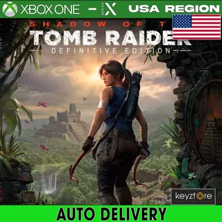 Shadow of the Tomb Raider Definitive Edition⚡ USA  [𝐈𝐍𝐒𝐓𝐀𝐍𝐓 𝐃𝐄𝐋𝐈𝐕𝐄𝐑𝐘] ⚡Xbox One & Series X|S Key code
