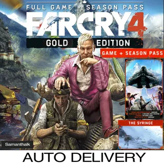 [𝐀𝐔𝐓𝐎] Far Cry 4 Gold Edition Xbox AR ( INSTANT DELIVERY )