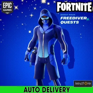 Fortnite - Freediver Quest Pack ⚡ [ 𝐈𝐍𝐒𝐓𝐀𝐍𝐓 𝐃𝐄𝐋𝐈𝐕𝐄𝐑𝐘⚡] GLOBAL Epic game code