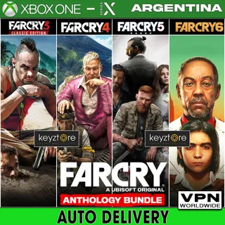 Far Cry Anthology Bundle  [ ⚡𝐈𝐍𝐒𝐓𝐀𝐍𝐓⚡] ( Far Cry 3, 4, 5, 6 ) XBOX Argentina Key 