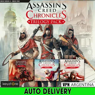 Assassin's Creed Chronicles: Trilogy  ⚡[ 𝐈𝐍𝐒𝐓𝐀𝐍𝐓 𝐃𝐄𝐋𝐈𝐕𝐄𝐑𝐘⚡]  AR XBOX Code