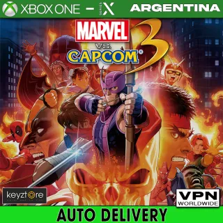 Ultimate Marvel vs. Capcom 3⚡  [⚡𝐀𝐔𝐓𝐎 𝐃𝐄𝐋𝐈𝐕𝐄𝐑𝐘⚡]  Xbox AR