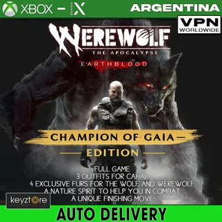 Werewolf The Apocalypse Earthblood Champion Of Gaia Edition ⚡ [ 𝐈𝐍𝐒𝐓𝐀𝐍𝐓 𝐃𝐄𝐋𝐈𝐕𝐄𝐑𝐘⚡] Series X|S Key Code