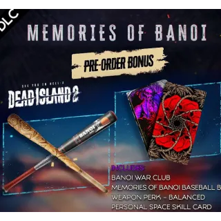 Dead Island 2 - Preorder Bonus (Memories of Banoi)[ ⚡𝐈𝐍𝐒𝐓𝐀𝐍𝐓 ⚡] Origin/EA Key
