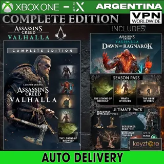 Assassin's Creed Valhalla Complete Edition⚡ [ 𝐈𝐍𝐒𝐓𝐀𝐍𝐓 𝐃𝐄𝐋𝐈𝐕𝐄𝐑𝐘 ] ⚡ XBOX Key ARGENTINA