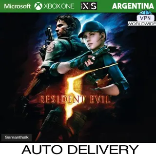 Resident Evil 5 [ ⚡𝐈𝐍𝐒𝐓𝐀𝐍𝐓 𝐃𝐄𝐋𝐈𝐕𝐄𝐑𝐘⚡] XBOX Key Argentina