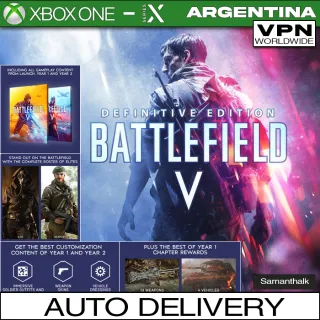 [AUTO] Battlefield V 5 Definitive Edition XBOX AR (INSTANT)