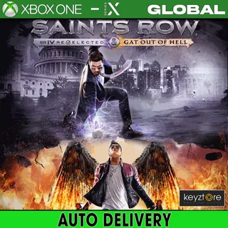 Saints Row IV: Re-Elected & Gat out of Hell ⚡ [ 𝐈𝐍𝐒𝐓𝐀𝐍𝐓 𝐃𝐄𝐋𝐈𝐕𝐄𝐑𝐘 ] ⚡ -  Xbox One / X|S Key CODE worldwide