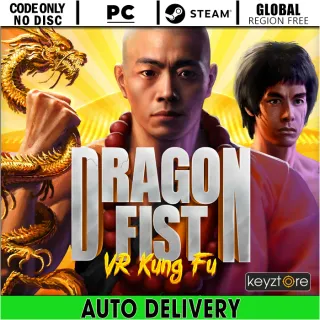 Dragon Fist: VR Kung Fu⚡ [ 𝐈𝐍𝐒𝐓𝐀𝐍𝐓 𝐃𝐄𝐋𝐈𝐕𝐄𝐑𝐘] ⚡ - PC Steam Key Global