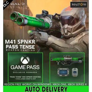 Halo Infinite - Pass Tense M41 SPNKR Bundle ⚡[ 𝐈𝐍𝐒𝐓𝐀𝐍𝐓 ]  Xbox & windows