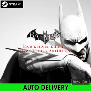 Batman: Arkham City GOTY ⚡ [ 𝐈𝐍𝐒𝐓𝐀𝐍𝐓 𝐃𝐄𝐋𝐈𝐕𝐄𝐑𝐘⚡]  - Steam PC Key Global
