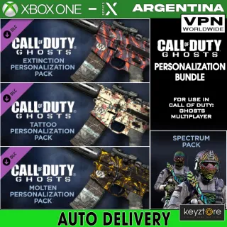 COD: Ghosts - Personalization Bundle [ ⚡𝐈𝐍𝐒𝐓𝐀𝐍𝐓 𝐃𝐄𝐋𝐈𝐕𝐄𝐑𝐘⚡]  Xbox Key Code AR