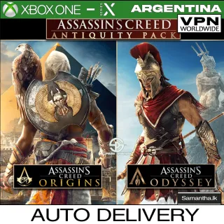 [AUTO] Assassin's Creed - Antiquity Pack  (Odyssey and Origins) Xbox key AR