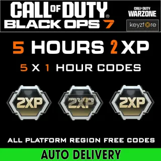 COD Black Ops 7 - 5 Hours 2XP - 5 x 1 Hour Codes⚡[ 𝐈𝐍𝐒𝐓𝐀𝐍𝐓 𝐃𝐄𝐋𝐈𝐕𝐄𝐑𝐘 ]⚡Double XP Boost