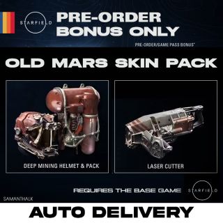 [AUTO] Starfield - Preorder Bonus (Old Mars Skin Pack) DLC Steam