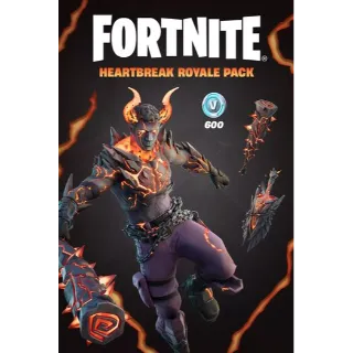 FORTNITE - HEARTBREAK ROYALE PACK