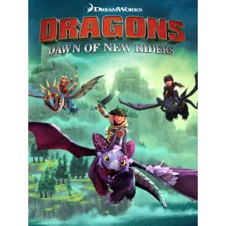 DreamWorks Dragons Dawn of New Riders XBOX ONE , SERIES X/S KOD KLUCZ 