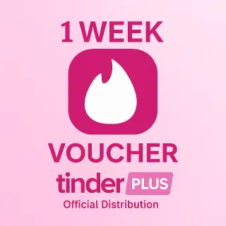 TINDER PLUS 1 WEEK