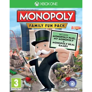 MONOPOLY FAMILY FUN PACK