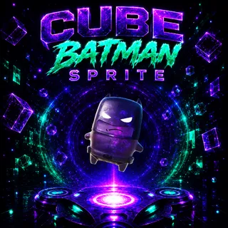 Cube Batman Sprite