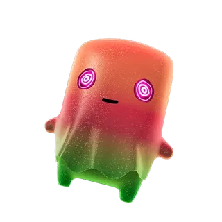 Gummy Ghost Sprite
