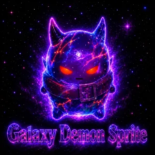 Galaxy Demon Sprite