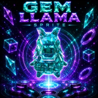 Gem Llama Sprite