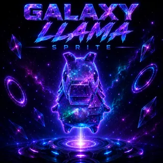 Galaxy Llama Sprite