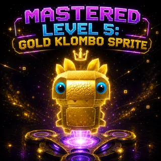 Mastered Level 5: Gold Klombo Sprite