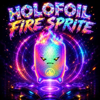 Holofoil Fire Sprite
