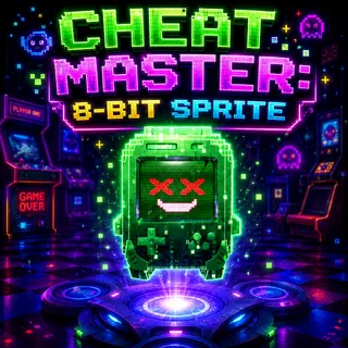 Cheat Master 8-Bit Sprite 