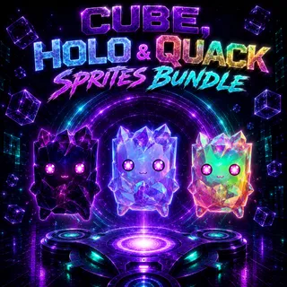 Cube, Holo & Quack Zero Point Sprites Bundle