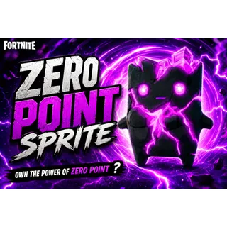 Fortnite Zero Point Sprite