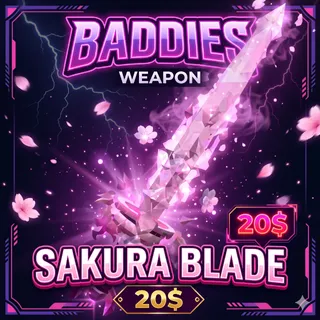 Sakura Blade ; Baddies weapon