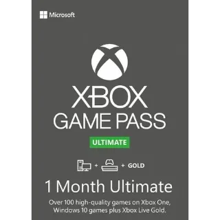 Xbox Gamepass ultimate 1Month