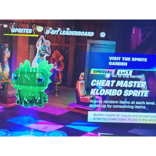Cheat master Klombo Sprite 