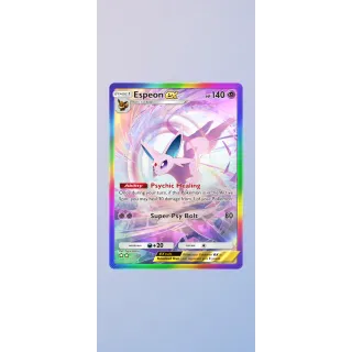 Espeon Ex Rainbow Rare 
