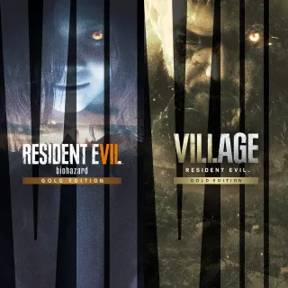 Resident Evil 7 Gold Edition & Resident Evil Village Gold Edition (PC) - Steam Key - Global